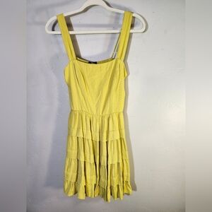 Trixxi  Sleeveless Tiered Mini Dress Sz M